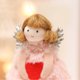 thumbnail image 4 of Red Heart Christmas Angel Dolls Natal 2022 Navidad Xmas Tree Pendant Ornaments New Year 2023 Gifts Christmas Decoration for Home, 4 of 5