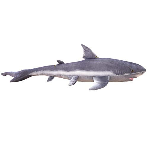 giant great white shark stuffed animal