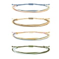 thumbnail image 1 of Pulsera de la amistad con trenza de colores Pulsera de cuerda trenzada hecha a mano Pulsera de cuerda trenzada de colores, 1 of 6