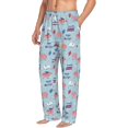 thumbnail image 6 of Logiee Brain Training Print Pajama Pants for Men,Men’s Pajama Bottoms,Mens PJ Pants with Pockets & Button Fly-Small, 6 of 6