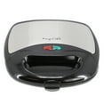 thumbnail image 2 of MegaChef Electric Compact Aluminum Nonstick Sandwich Maker in Black, 2 of 7