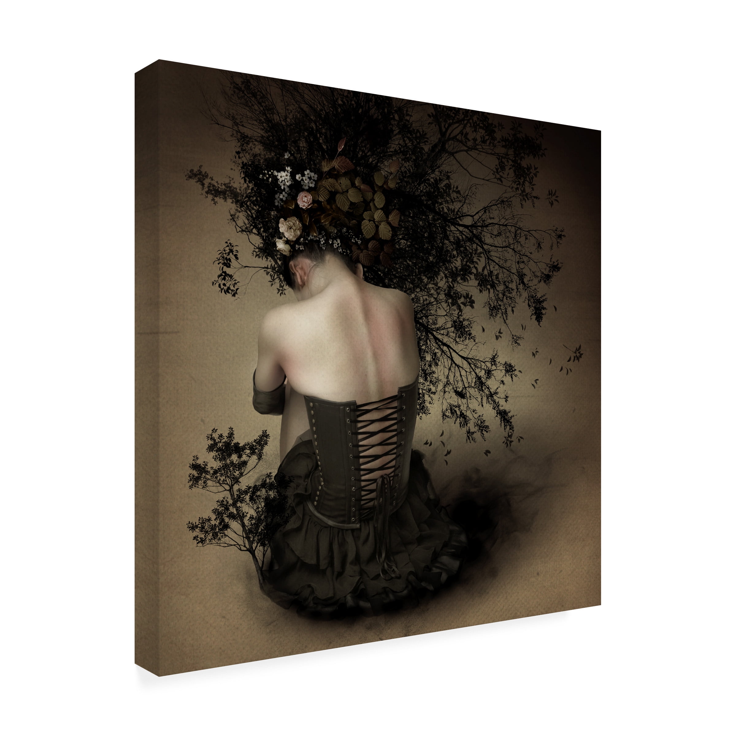 Kiyo Murakami 'Night Scented Girl' Canvas Art