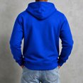 thumbnail image 6 of cllios Half Zip Hoodies for Men with Zippered Front Pocket Drawstring Long Sleeve Casual Hooded Pullover Sweatshirts, 6 of 9