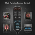 thumbnail image 4 of RENPHO Back Massager with Heat, Shiatsu Massage Cushion with Heat for Home Office Use, FSA and HSA Eligible- Black, 4 of 11