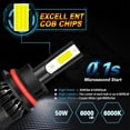 thumbnail image 4 of For Mercury Mountaineer 1997-2006 LED Headlight Bulbs 9007 HB5 High and Low Beam 2pcs, 4 of 10