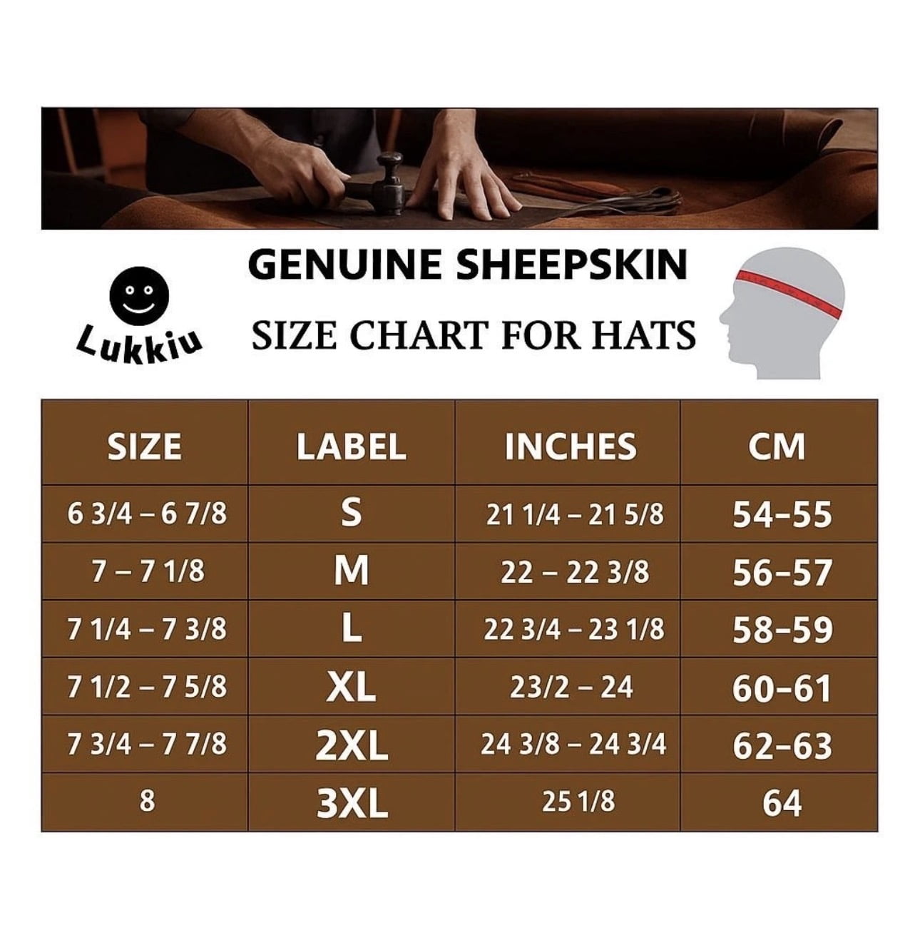 Men’s Shearling Leather Trapper Hat – Aviator Winter Cap with Genuine Sheepskin Ear Flaps | Cold Weather Leather Cap (US, Alpha, Large, Whiskey/Beige Fur)