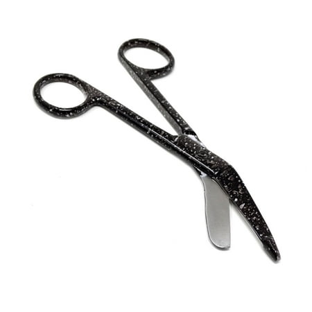 

Black Dew Drops Pattern Color Lister Bandage Scissors 5.5 ( 14cm) Stainless Steel