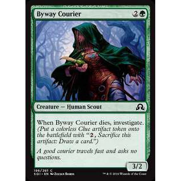 MtG Shadows Over Innistrad Common Byway Courier (Foil) #196