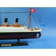 thumbnail image 4 of Hampton Nautical RMS Titanic Cruise Ship, 14" , White, 4 of 5