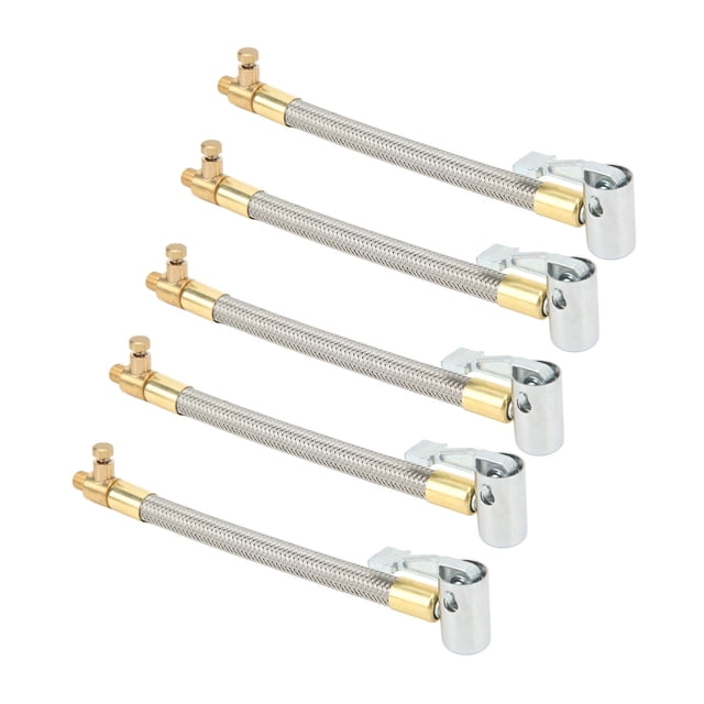 Tire Inflator Hose, 10cm Air Pump Tube Adapter 5pcs For Bike For Car ANGGREK Air Pump Hose