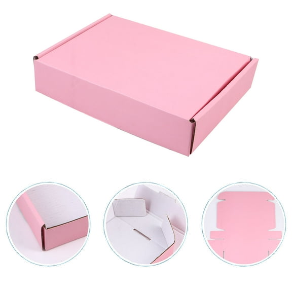 LEORX 1 Set Corrugated Board Case Paper Airplane present Boxes Crush Resistance