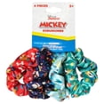 thumbnail image 7 of LUV HER Disney Mickey Scrunchies for Girls of All Ages - 4 Large Hair Scrunchies for Girls - 4 Printed Scrunchies with Your Favorite Characters - Hair Accessories for girls 3+, 7 of 7