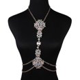 thumbnail image 2 of Cadena de pecho con personalidad de diamantes de imitación bohemios, collar de cristal, cadena para el cuerpo, accesorios de joyería para el cuerpo de playa de verano, 2 of 2