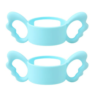 Natural Grip Silicone Training Cup - 2 Pack - Blue & Smoke