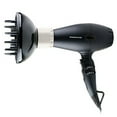 thumbnail image 2 of Ovente Seductive Ceramic Ionic Tourmaline Lightweight Professional Hair Dryer with Argan Oil (100ml), Diffuser, 2 Concentrator Nozzles, 1875W, 2 Speed 3 Heat Settings, Matte Black (X5I + HO1), 2 of 4