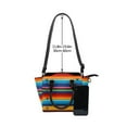 thumbnail image 5 of Mexican Serape Rivet Fashion One-Shoulder Women's Handbag Tote Bag, 5 of 6