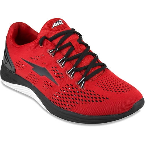 Avia Enhance Red Black Running Shoe 10 Red Walmart Com Avia Enhance Red Black Running Shoe 10 Red Walmart Com