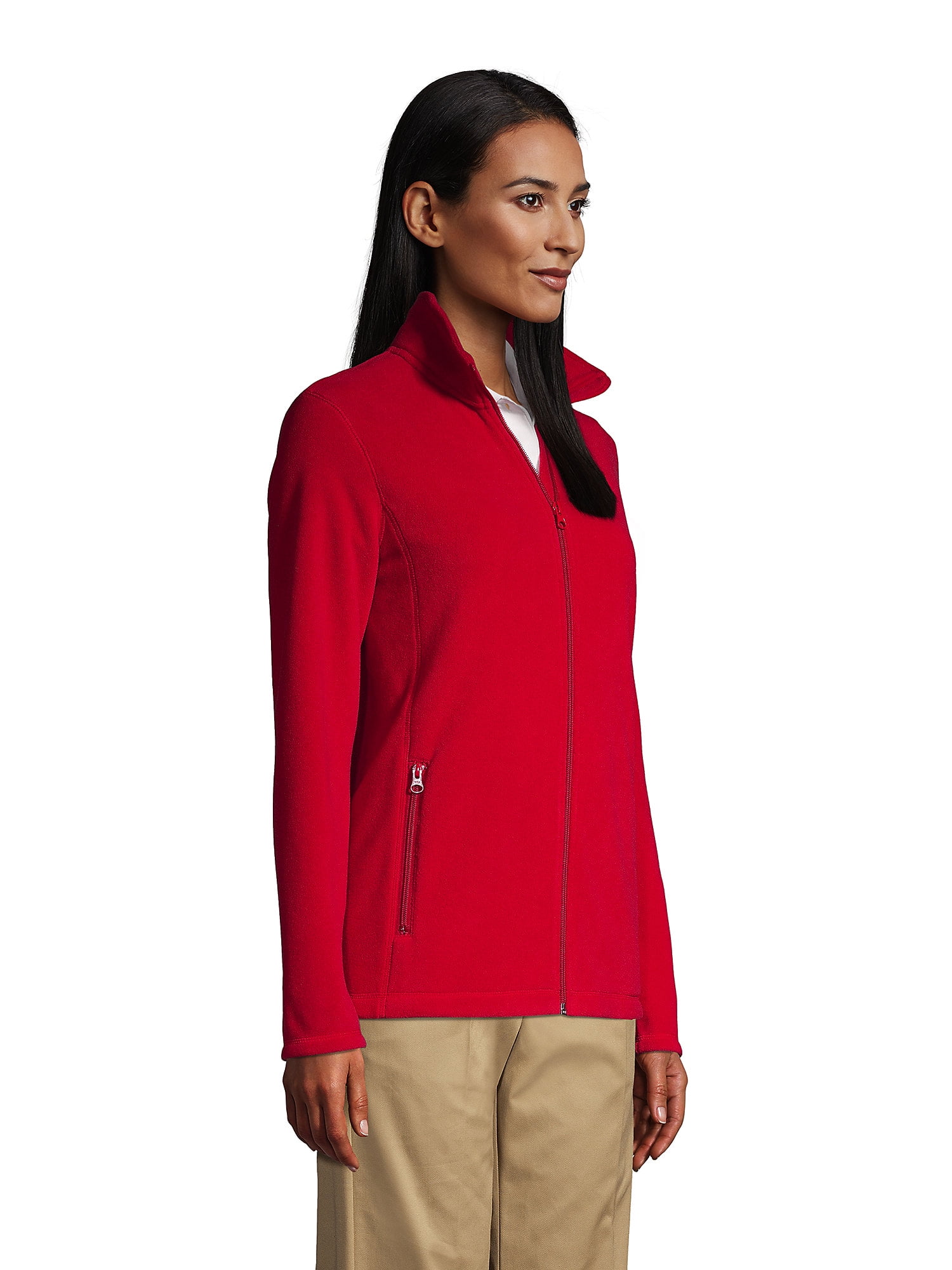 lands end womens fleece jacket