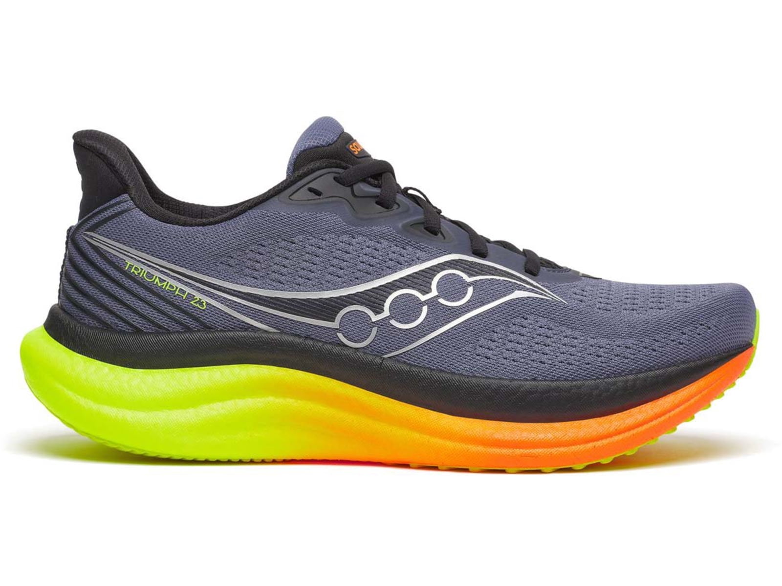 Saucony Sneakers Mens 10 Triumph 23 S21023-135 Gray Athletic Running Shoes Men main image 2