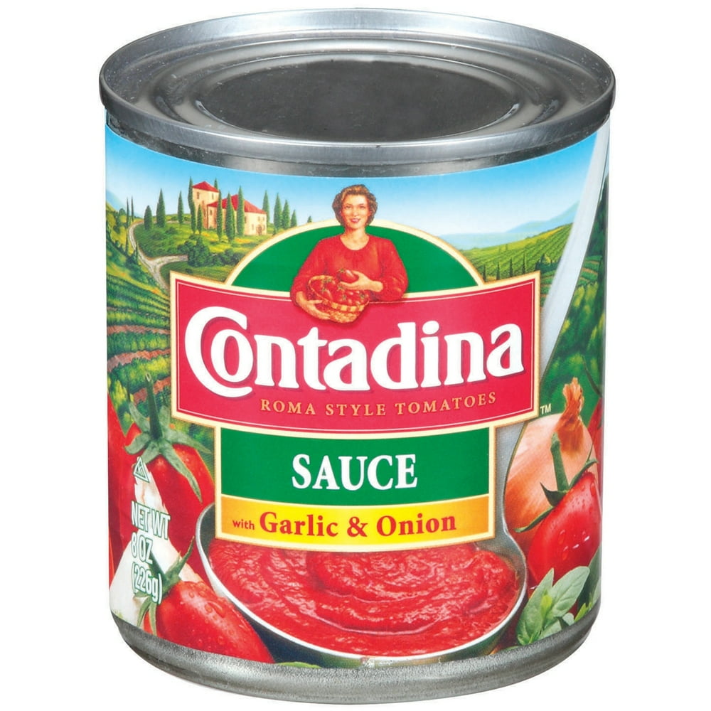 Contadina Tomato Sauce with Garlic & Onion, 8 oz