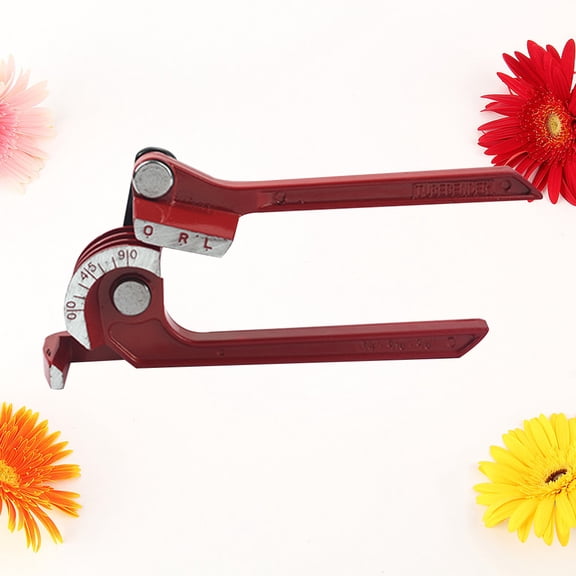 WRISTBIQUE 1Set Red Steel Tube Bender for Copper Pipe Bending in Air Conditioning