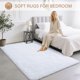 thumbnail image 3 of Alfombra BENRON de felpa blanca, 122 x 183 cm, suave y lavable, 3 of 7