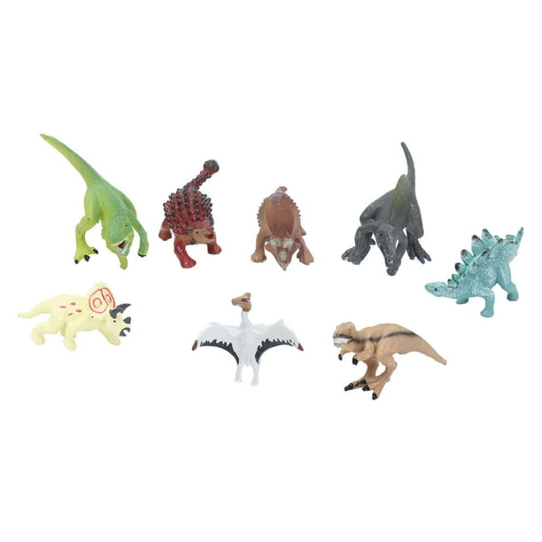 Modelo de dinosaurio para niños, juego de 8 modelos de dinosaurio, juguete de dinosaurio, modelo de dinosaurio, regalo, diseño elevado