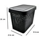 thumbnail image 4 of Set de 4 Cajas Organizadoras IPP Plástico negro del hogar, 4 of 6