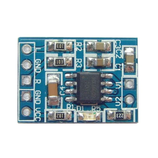 tredstone HXJ8002 Audio Power Amplification Module 3W Single Channel Voice Sounds for Amplifier Board Module 2.0-5.5V