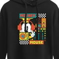 thumbnail image 3 of Disney - Mickey Mouse Rhythm Waves - Juniors Cropped Pullover Hoodie, 3 of 5