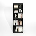 thumbnail image 6 of Furinno JAYA Simply Home Adjustable Shelf Bookcase, 5-Tier, Darkwood, 6 of 6