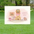 thumbnail image 2 of Happy Mother's Day Golden Retriever Love Dog Mom Heart Flower Yard Sign Goldens Dog Lover Gifts Idea Outdoor Home Lawn Garden Porch Decor - 12004, 2 of 5
