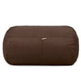 thumbnail image 2 of Jaxx Sofa Saxx 4-foot Bean Bag Lounger, Chocolate Microsuede, 2 of 5