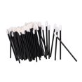 thumbnail image 3 of 100 Uds pinceles de labios desechables ligeros cómodos inodoros seguros aplicador de pincel de lápiz labial con varilla negra, 3 of 8