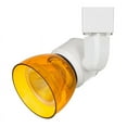 thumbnail image 3 of Cal Lighting HT-888-LED Plastic Track Fixture in White/Clear Amber Orange, 3 of 3