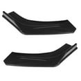 thumbnail image 4 of labwork 4 Pieces Universal Car Front Bumper Lip Spoiler Splitter Body Kit Bright Black Red Tongue, 4 of 5