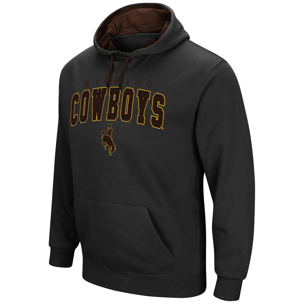 Mens Wyoming Cowboys Pull-over Hoodie by Colosseum