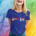thumbnail image 2 of T-shirt à Col Rond Imprimé Élégant pour Femmes, Manches Longues, T-Shirt Uni pour Femmes, Chemise de Course à Rayures, T-Shirt Fin à Manches Longues, T-Shirt Trash pour Femmes, T-Shirt Uni, 2 of 4