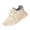 Beige_011, variant on Women's Fleece Lined Knit Running Sneakers Lace Up Breathable Mesh Lightweight Non Slip Warm Winter Casual Walking Footwear Beige 6.5（EU-37）