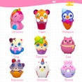 thumbnail image 3 of Squishy Toys POKONBOY, paquete de 30 animales kawaii con llavero, 3 of 7