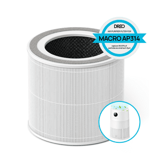 DREO Air Purifier Filter for DR-HAP004 with HEPA Filtration
