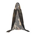thumbnail image 7 of Honeii Koi Fish Tranquility Print Poncho Cape, Cloak Coat, Snuggly Hooded Wearable Blanket, Hooded Cape For Teenagers,Halloween Costumes-Medium, 7 of 7