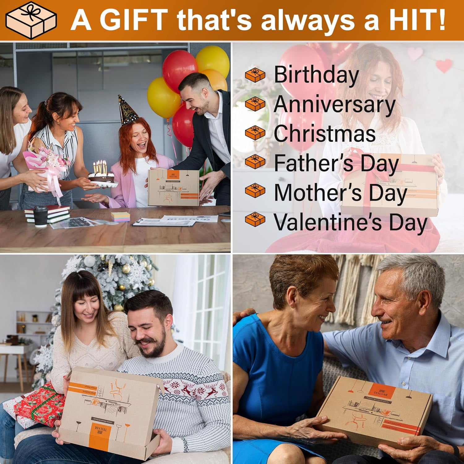 Jowenia Wood Phone Docking Station, Nightstand Key Holder Stand Watch Organizer for Men Gift, Hand Crafted for Dad Mens Organizer Station (Brown)