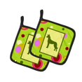thumbnail image 1 of ""Caroline'S Treasures Pharaoh Hound Par De Agarraderas Ck1050Pthd 7.5Hx7.5W Multicolor"", 1 of 1