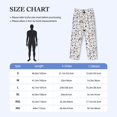 thumbnail image 4 of Gukieu Cute Cat Print Men's Home Trousers, Elastic Drawstring Home Pajamas Clothing Suitable for Adult Men-Small, 4 of 6