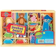 Pocket Bears Wooden Magnetic Dress-Ups