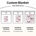 thumbnail image 7 of 30 Years Old Birthday Gifts for Women, Women 30th Birthday Decorations, 30th Birthday Gifts for Her, Birthday Blanket Birthday Gifts Ideas for Mom, Sister, Wife, Friend, Aunt, Soft Blanket(50"x60"), 7 of 7
