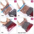 thumbnail image 4 of QQbed 8 Pack 24"x16" Double Seal Waterproof Valveless Travel Roll-Up Bags No Vacuum Need, 4 of 4
