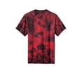thumbnail image 4 of Port & Co Adult Male Men Dye Short Sleeves T-Shirt Black/Red Small, 4 of 4