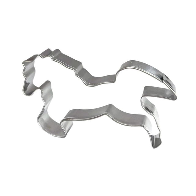 TIELUTT Emporte-Pièces Cheval en Acier Inoxydable Emporte-Pièce Cheval Forme Animale Emporte-Pièces Biscuits Croûte de Sandwich d'Été pour Enfants Pièces Notes de Déjeuner pour Enfants Maternelle Gâteau pour en Personnages